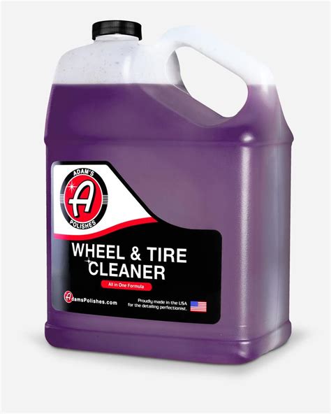 Adams wheel and tire cleaner - Adam's Polishes Wheel & Tire Cleaner Combo - Professional All in One Tire & Wheel Cleaner W/Wheel Brush & Tire Brush | Car Wash Wheel Cleaning Kit for Car Detailing | …